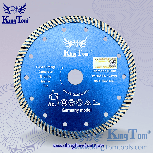 KingTom 180 Versatile Cutting Blade For Granite
