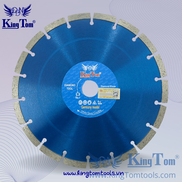 Lưỡi Cắt Gạch KingTom Khô 250mm