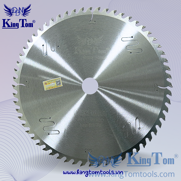 Premium KingTom 250-60 Teeth Premium Wood Saw Blade With Laser Slit